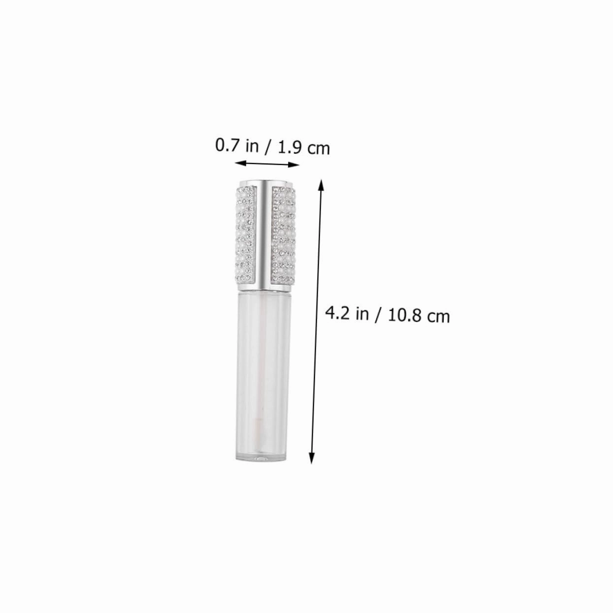 10pcs Lip Gloss Vials Refillable Gloss Tubes for Lip Balm Detachable and Portable Lipstick Containers for Cosmetic Storage and Giving
