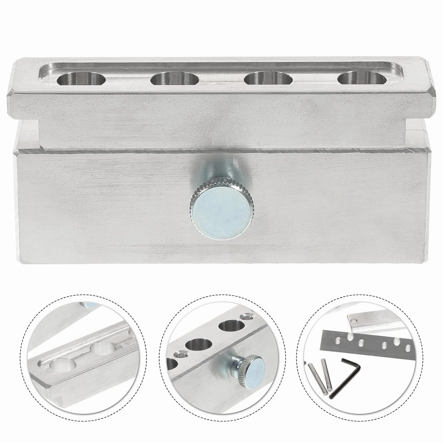 1 Set 4 Hole Lipstick Mold Lip Balm Maker Tool Lip Balm Molding Tool Lipstick Making Diy Mold for Lipstick Lip Balm Diy Kit Lip Gloss Making Kit Lip Gloss Maker Tool Lip Balm Kit