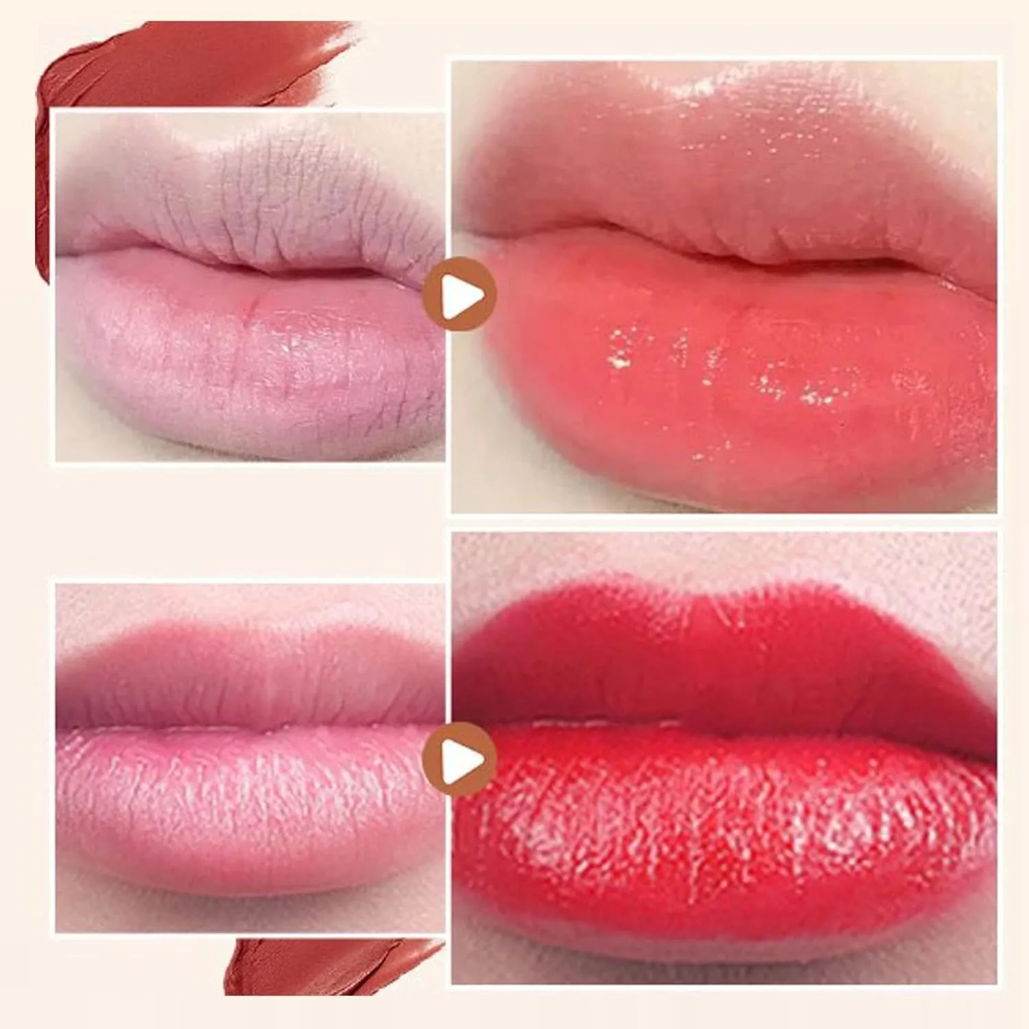 2PCS Swarous Multi-Functional Long-Lasting Color Lipstick, Swarous Lipstick, Matte Lip Lipstick, Black Luxury Velvet Non-Stick Cup Lipstick, Long-Lasting Color Lipstick for Women (#5 * 2)