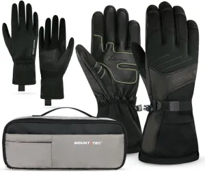 3-IN-1 Multipurpose Gloves for Men&Women,Touchscreen Waterproof,Thermal Gloves for Skiing Outdoor Hand Warmer