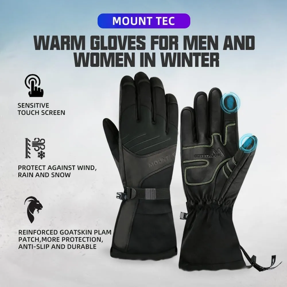 3-IN-1 Multipurpose Gloves for Men&Women,Touchscreen Waterproof,Thermal Gloves for Skiing Outdoor Hand Warmer