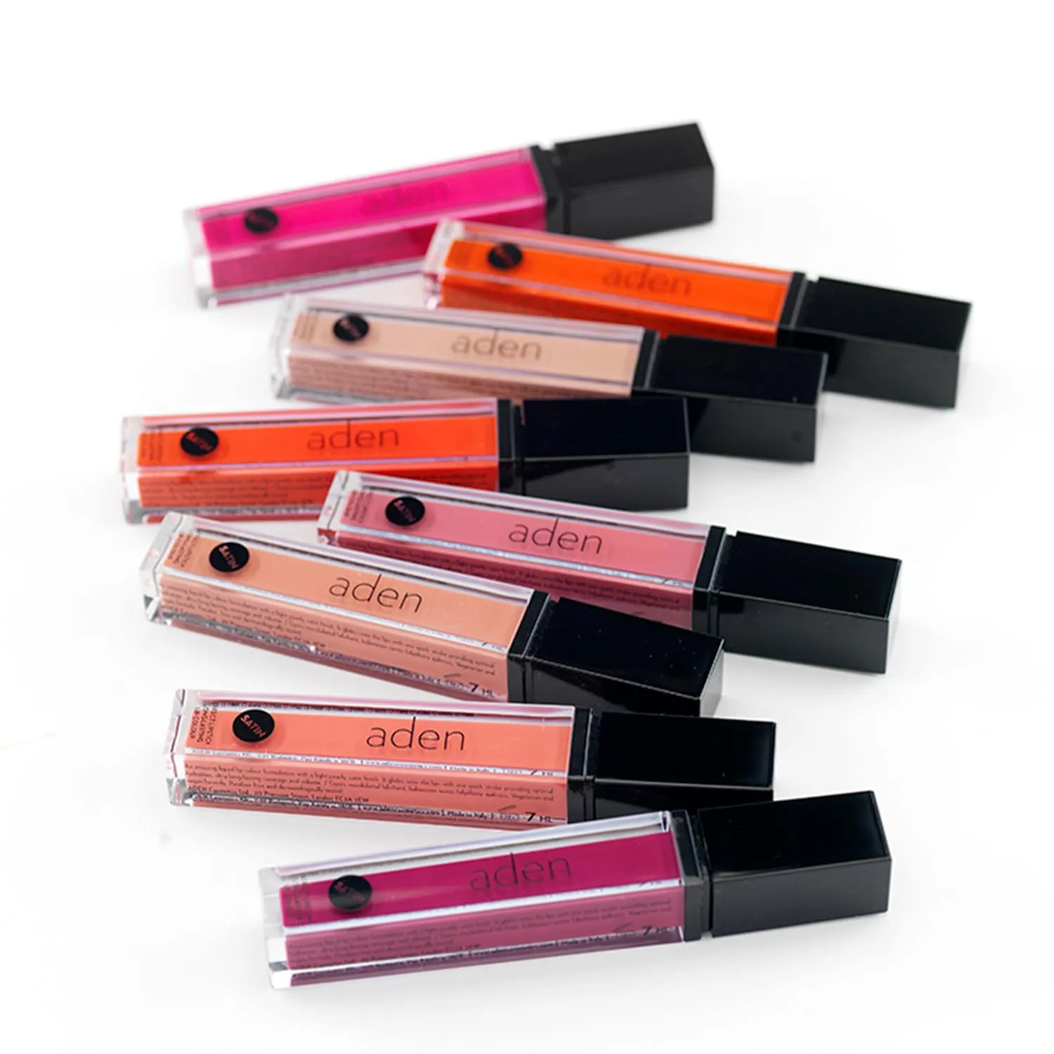 aden Satin Lipstick - 7ml - Long-Lasting, Non-Drying, Creamy Texture & Silky Finish (04 Cool Mauve)