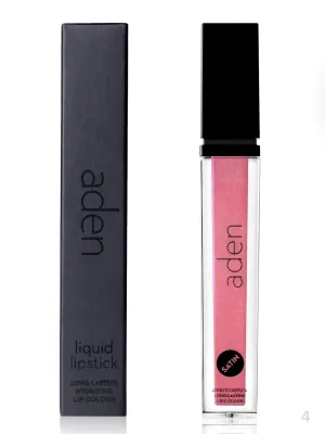 aden Satin Lipstick - 7ml - Long-Lasting, Non-Drying, Creamy Texture & Silky Finish (04 Cool Mauve)