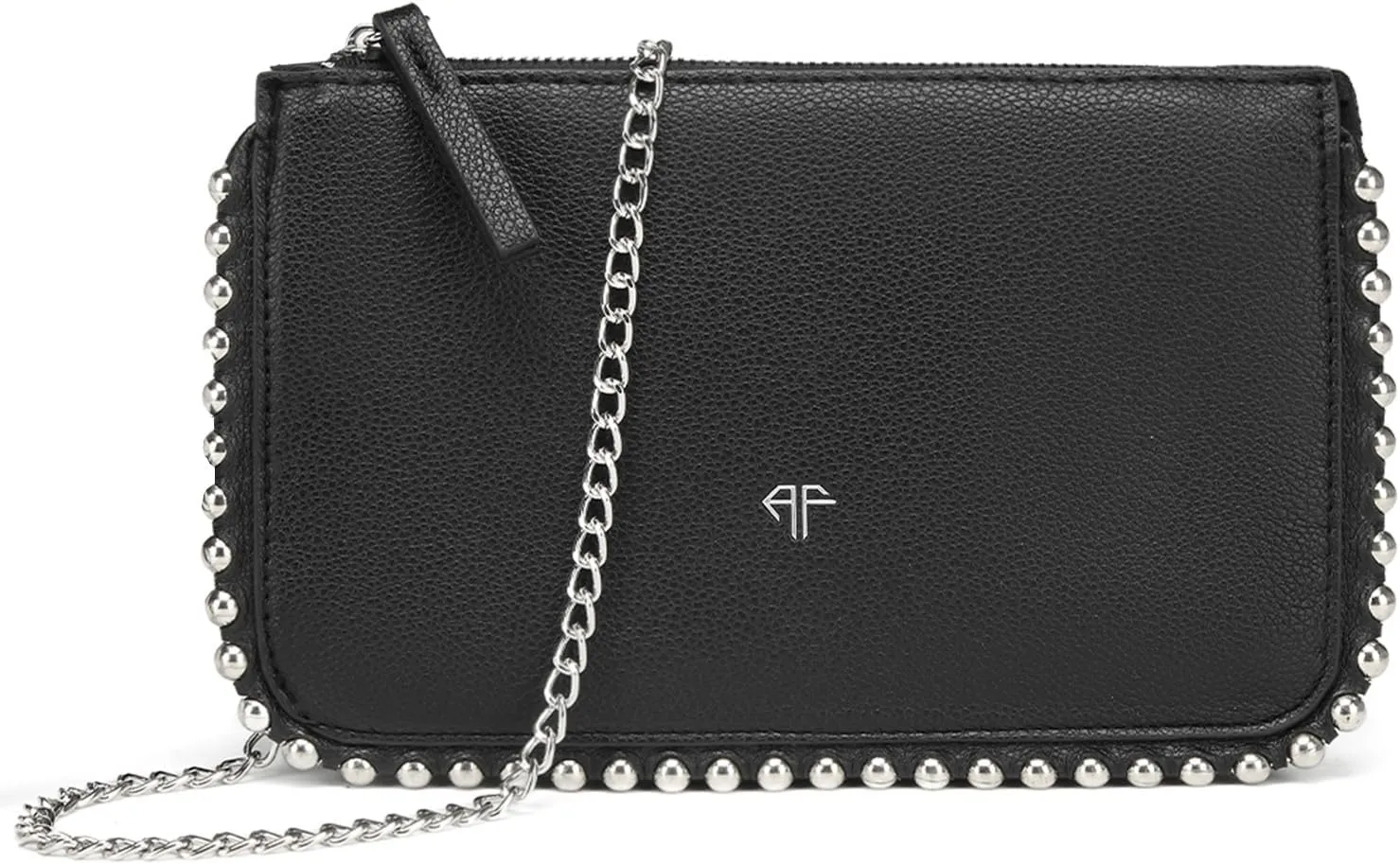AFKOMST Small Clutch Purse and Wristlet Wallet for Women Formal Evening Bag with Crossbody Chain Strap