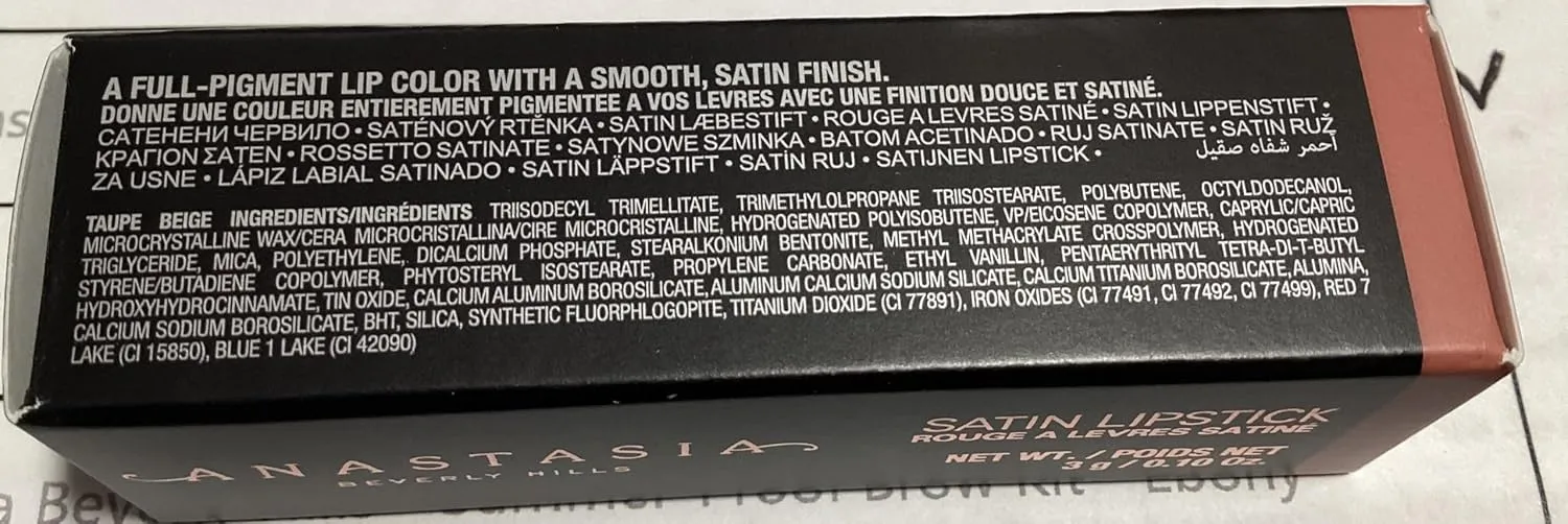 Anastasia Beverly Hills- Limited Edition Satin Lipstick