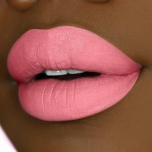 Beauty Bakerie Lip Whip Liquid Lipstick for Women, Waterproof Lip Gloss, Tint, Stain Long Lasting Hydrating Moisturizer, Matte or Metallic, 3.5mL, Bubblegum Crisis