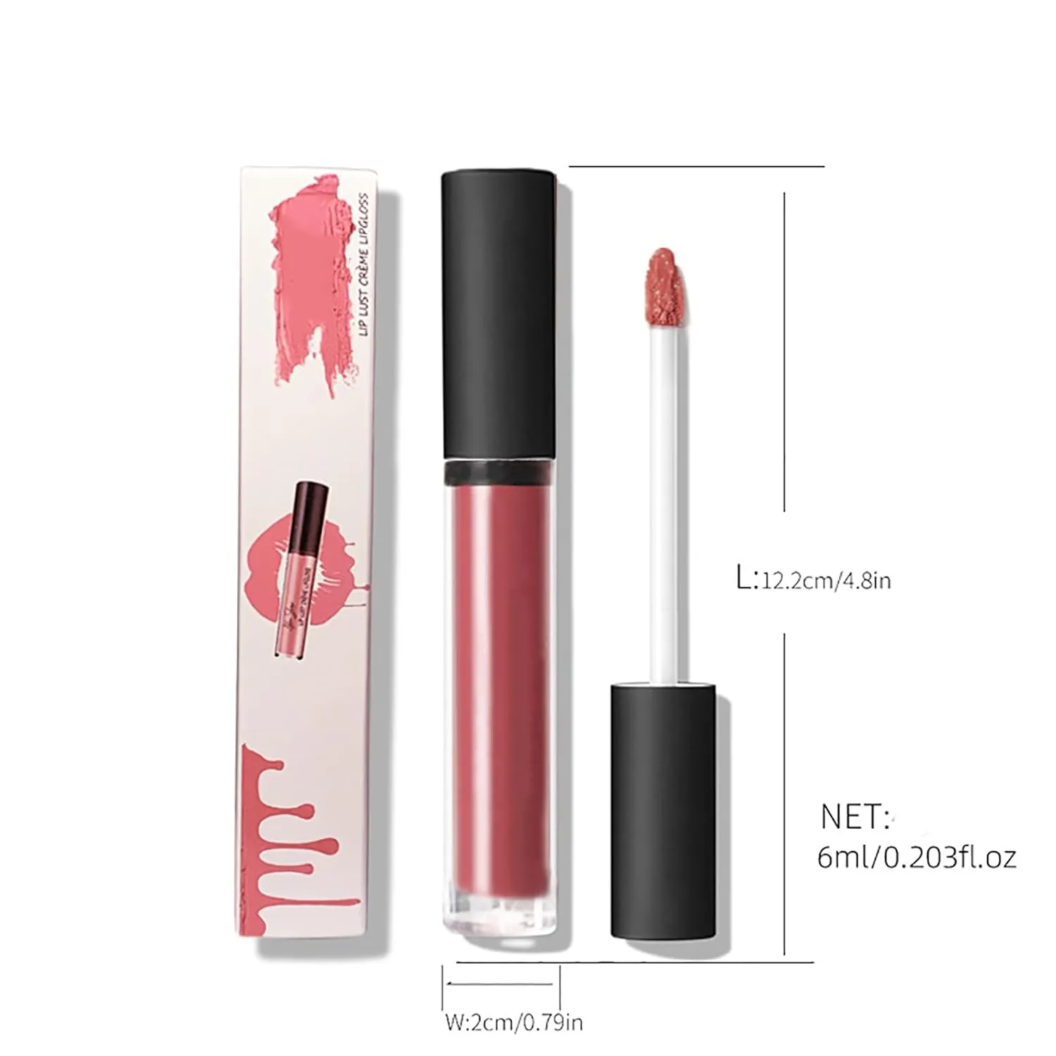 Beryse Lip Stain Oil, Lassi Lips Staining Lip Oil, Lips Sweet Staining Lips Oil, Long-Lasting Moisturizing Lip Oil, Smooth Application, Llong-lasting Color (#9~#12)