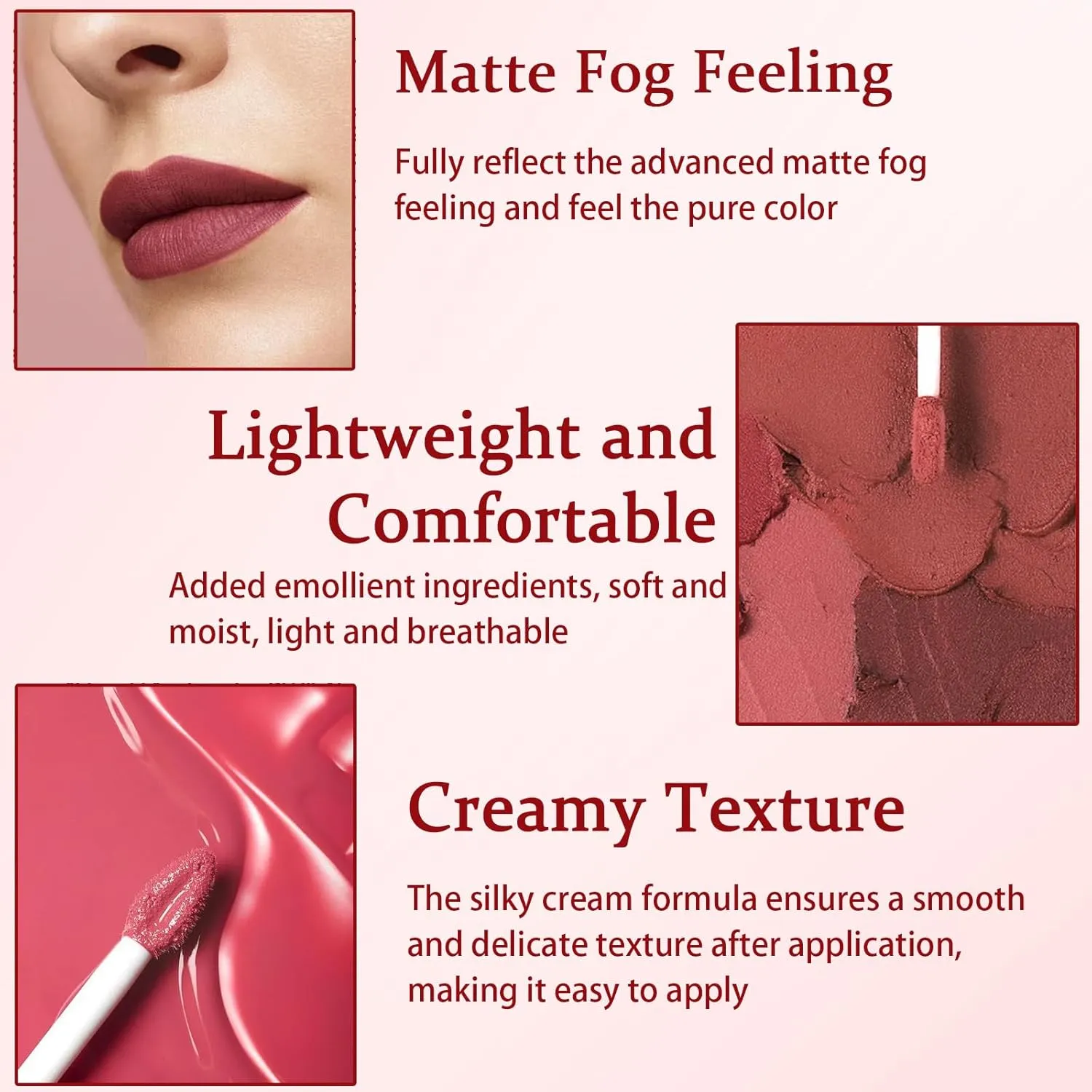 Beryse Lip Stain Oil, Lassi Lips Staining Lip Oil, Lips Sweet Staining Lips Oil, Long-Lasting Moisturizing Lip Oil, Smooth Application, Llong-lasting Color (#9~#12)