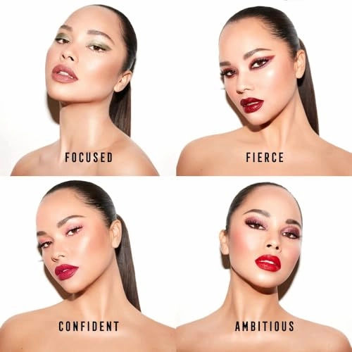 Bossy Cosmetics Luxe Lipstick Set, Matte, Long Lasting, Hydrating Vegan with Vitamin E & Watermelon Seed Oil, Oprah's Favorite Things 2021, Pack of 4