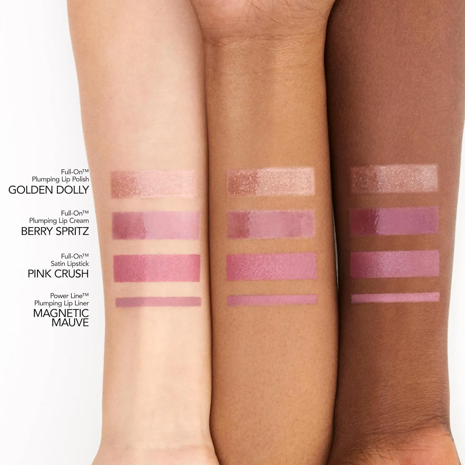 Buxom Full-On Plumping Satin Lipstick, Formulated with Hyaluronic Acid & Sunflower Wax, Moisturizing Creamy Lipstick, Satin Finish, Weightless, Cruelty Free