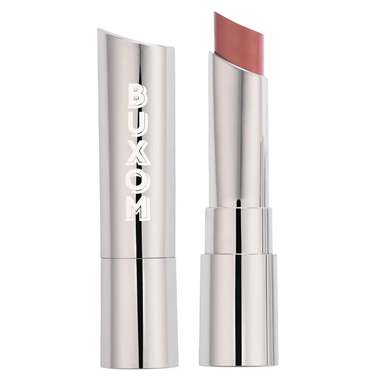 Buxom Full-On Plumping Satin Lipstick, Formulated with Hyaluronic Acid & Sunflower Wax, Moisturizing Creamy Lipstick, Satin Finish, Weightless, Cruelty Free