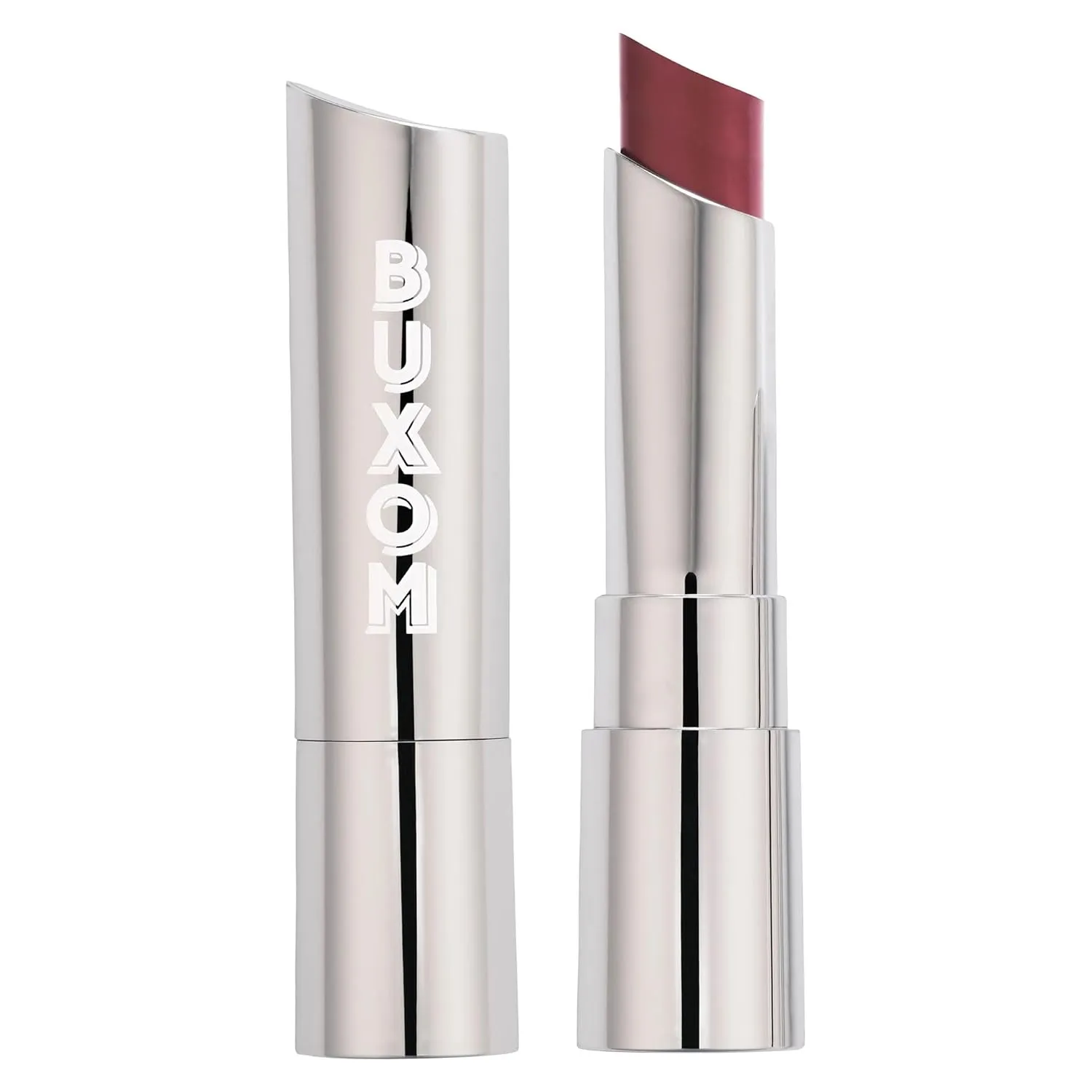 Buxom Full-On Plumping Satin Lipstick, Formulated with Hyaluronic Acid & Sunflower Wax, Moisturizing Creamy Lipstick, Satin Finish, Weightless, Cruelty Free