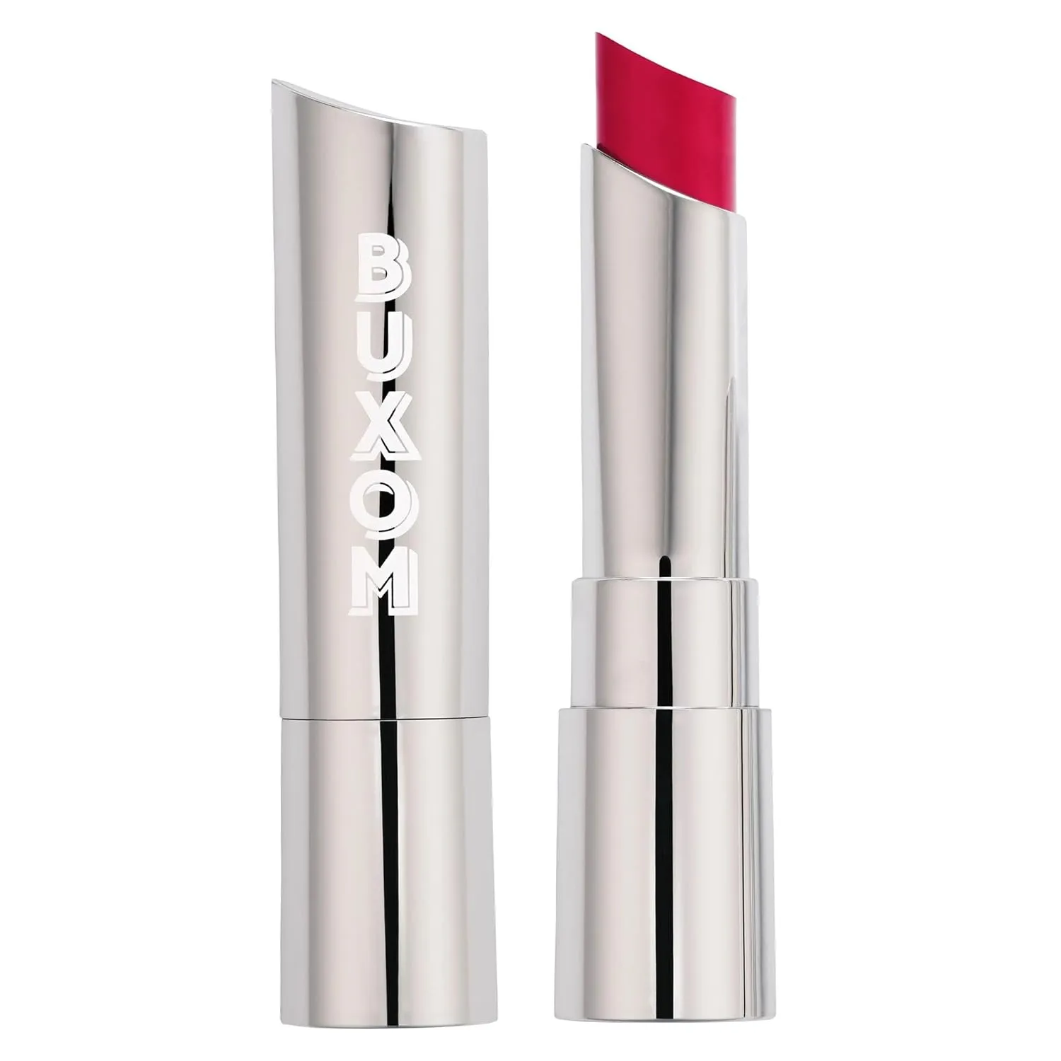 Buxom Full-On Plumping Satin Lipstick, Formulated with Hyaluronic Acid & Sunflower Wax, Moisturizing Creamy Lipstick, Satin Finish, Weightless, Cruelty Free