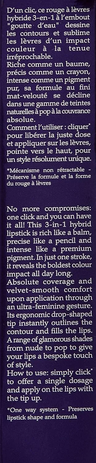By Terry Rouge Expert Click Stick, Long-Wearing, Non-Drying, Matte Lipstick, Travel Friendly, Flesh Awards, 1.5g