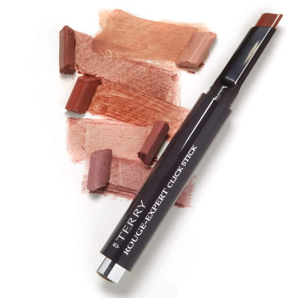 By Terry Rouge Expert Click Stick, Long-Wearing, Non-Drying, Matte Lipstick, Travel Friendly, Flirt Affair, 1.5g