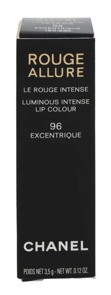 Chanel Rouge Allure Luminous Intense Lip Colour, 96 Excentrique, 0.12 Ounce