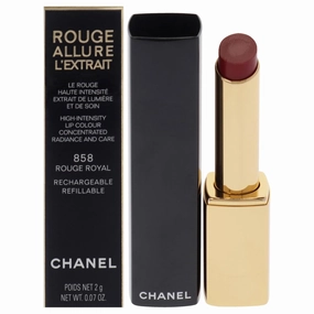 Chanel Rouge Allure Lextrait Lipstick - 858 Rouge Royal for Women - 0.07 oz Lipstick (Refillable)