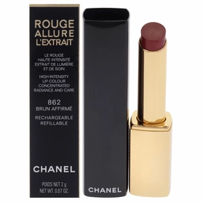 Chanel Rouge Allure Lextrait Lipstick - 862 Brun Affirme for Women - 0.07 oz Lipstick (Refillable)