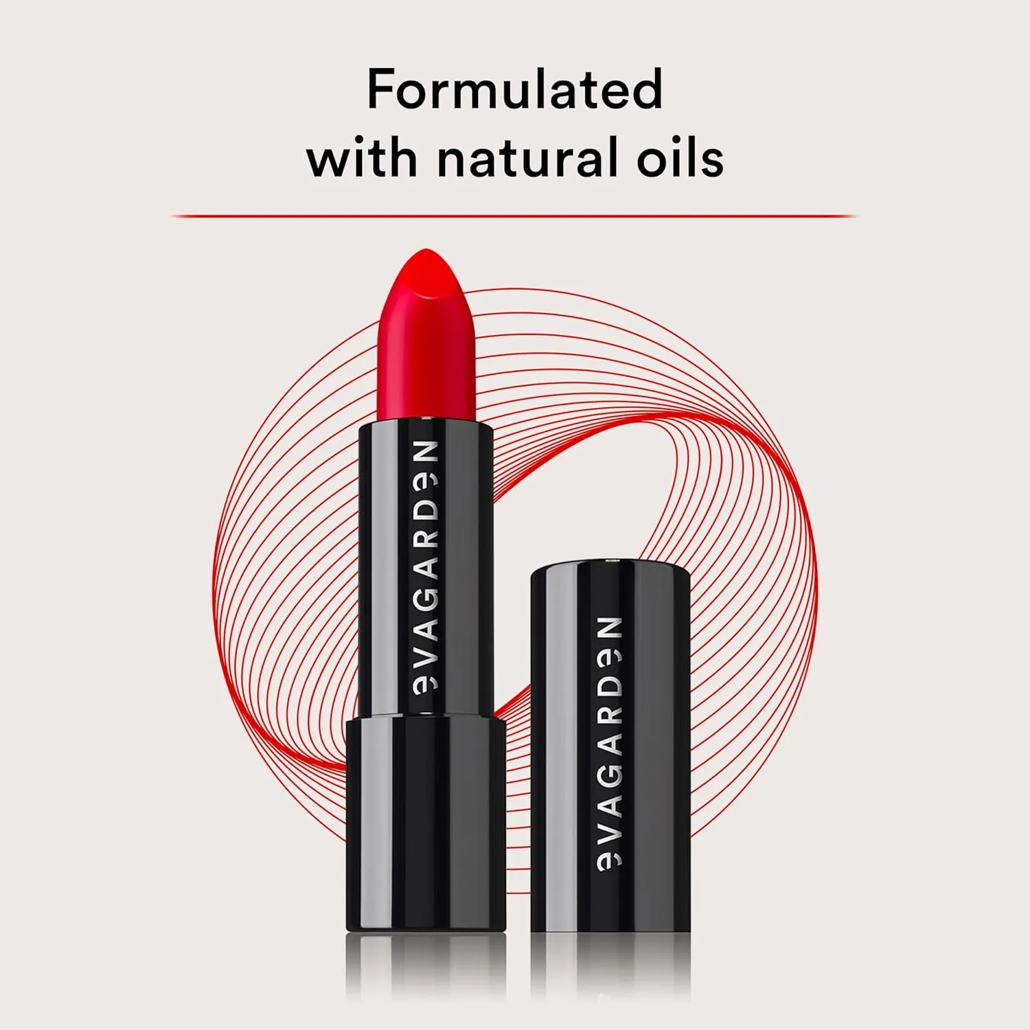 Classy Lipstick - Formulated with Natural Oils - Envelopes Your Skin with Satin Effect - Light, Pigmented Blend Gives Full Coverage and Chic Finish Instantly - 612 Flame Scarlet - 0.1 oz