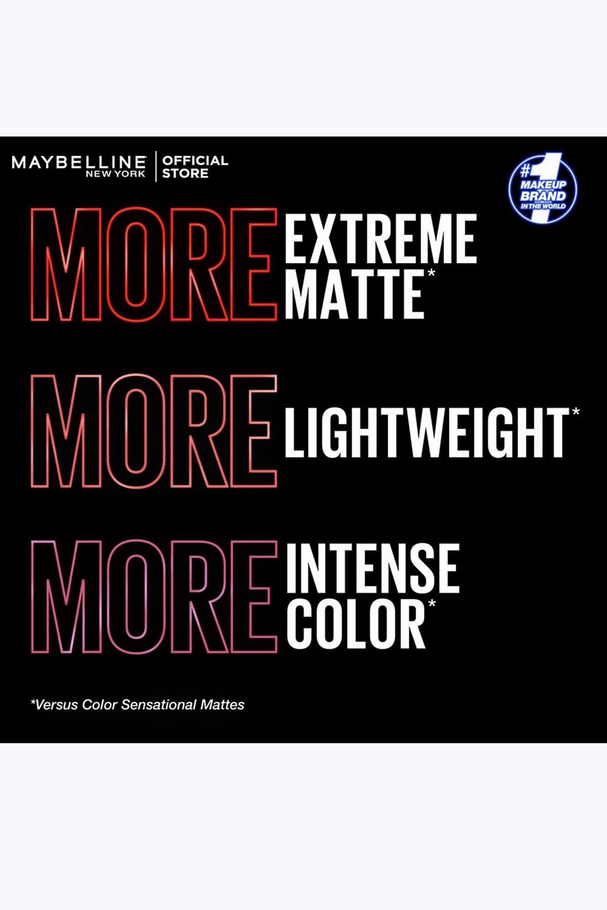 Color Sensational Ultimatte Lipstick - More Ruby