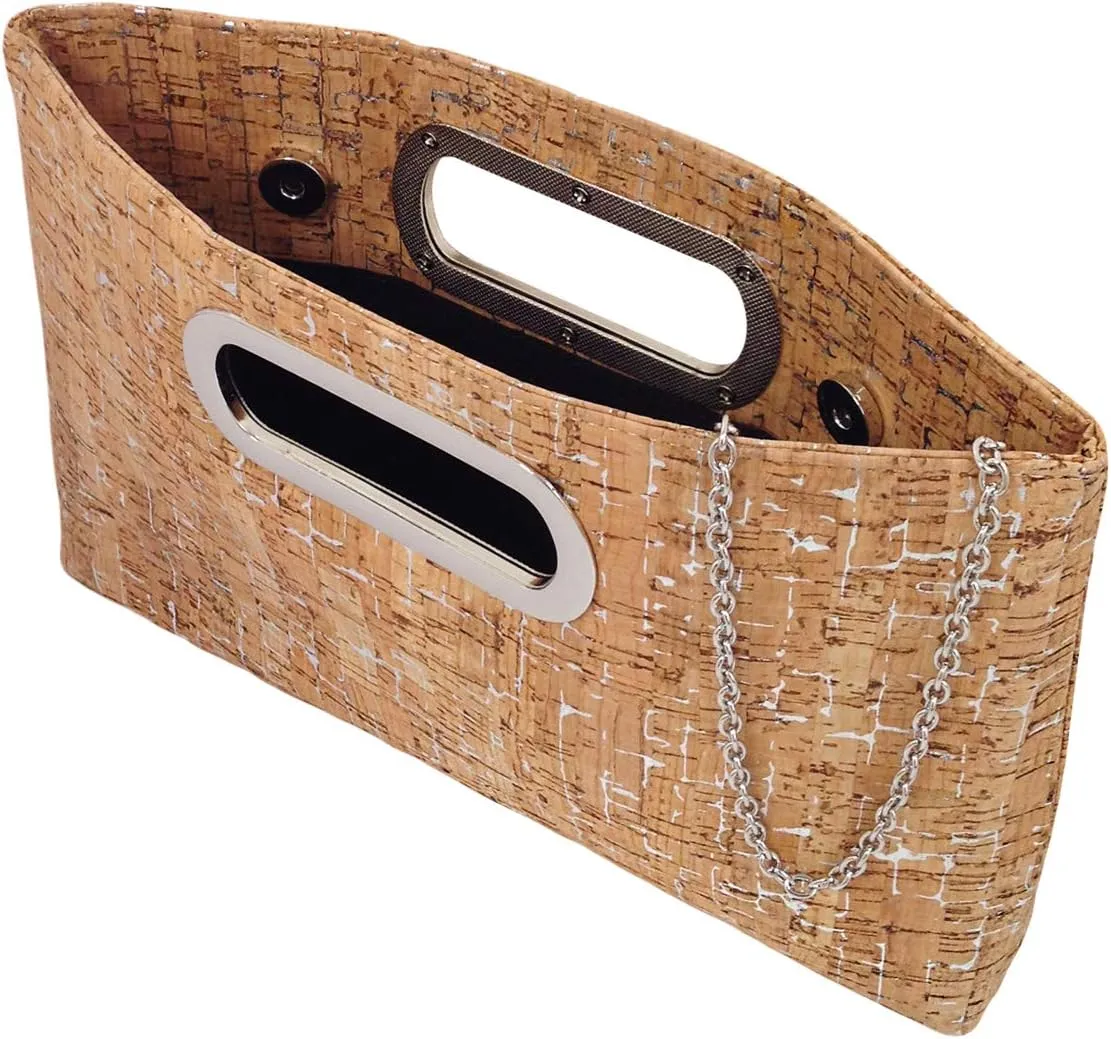 Cork Top Handle Clutch
