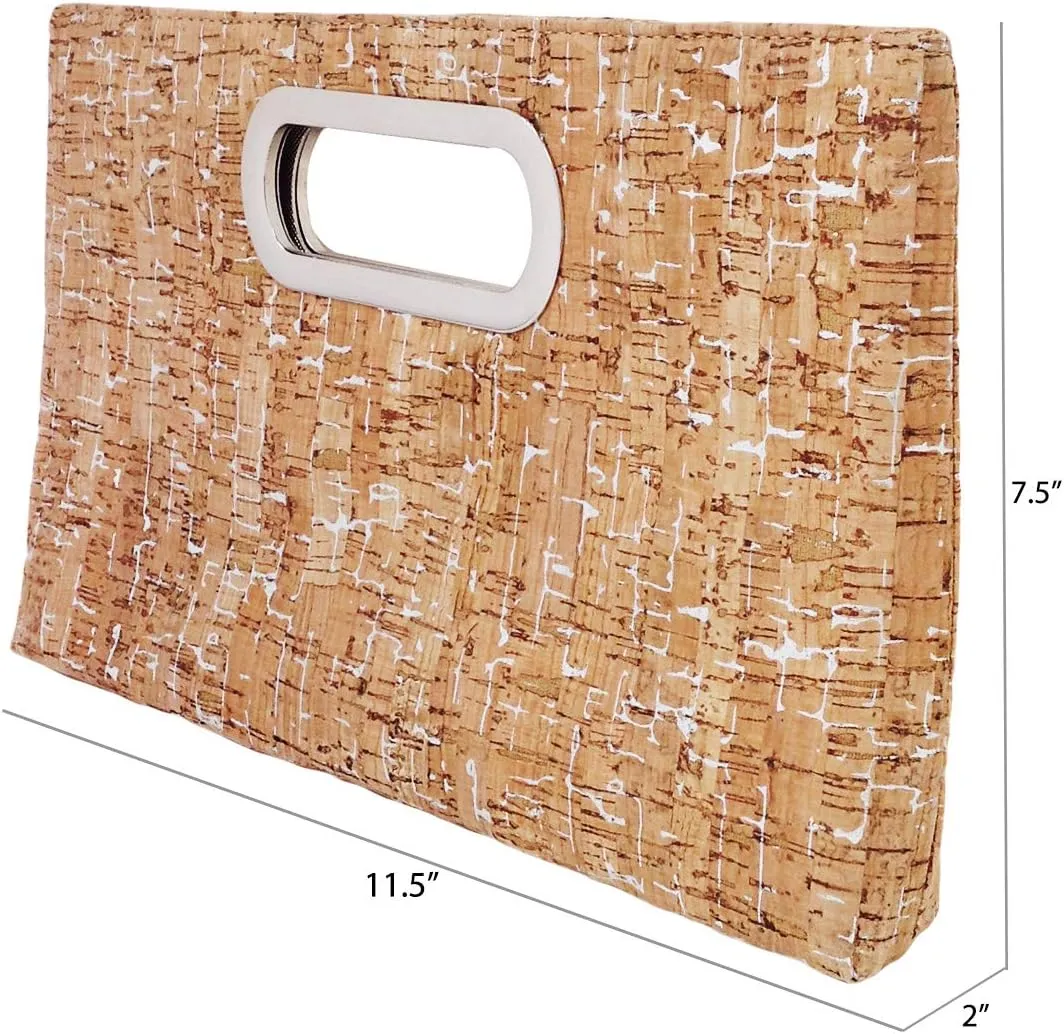 Cork Top Handle Clutch