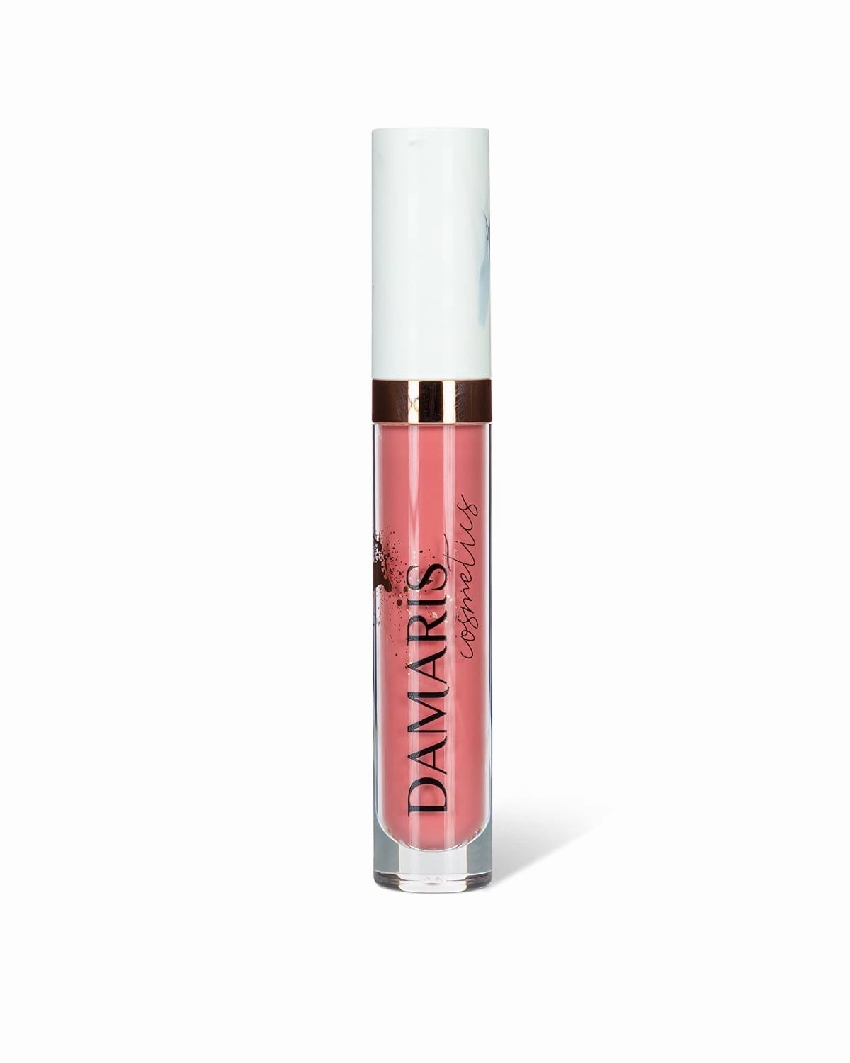 Damaris Cosmetics Vegan Hydrating Matte Liquid Lipstick, Cuertly Free, Parabens Free, No GMO. (Morenaza)