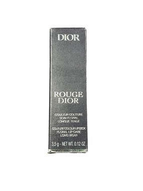 Dior Rouge Couture Colour Lipstick Floral Lip Care 769 ROUGE ARDENT SATIN, 1 Ounce (Pack of 1)
