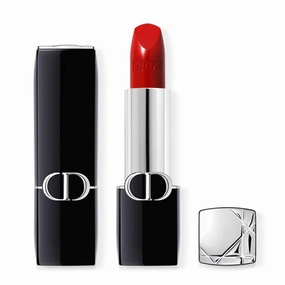 DIOR Rouge Couture Lipstick 0.12oz/3.5g (999 Satin, 3.5 g)