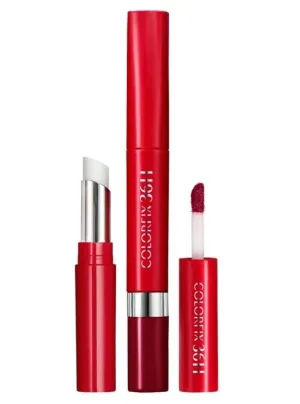 ESIKA Colorfix Duo Tattoo Lipstick 36H with Moisturizing Balm Rojo Invencible