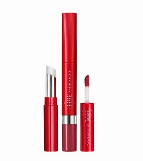 ESIKA Colorfix Duo Tattoo Lipstick 36H with Moisturizing Balm Rosa Chic