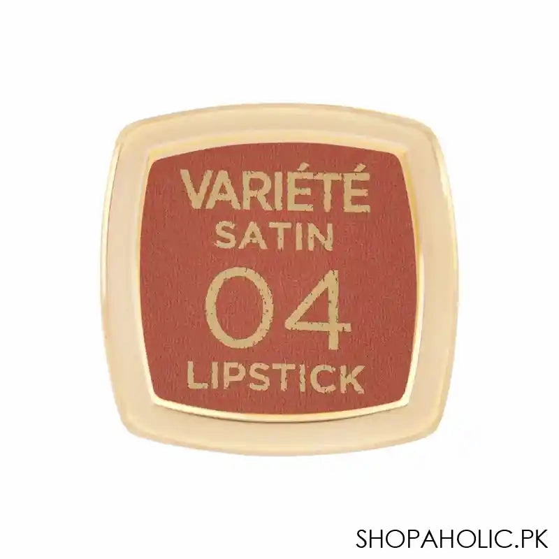 Eveline Variete Satin Lipstick, Cruelty Free, 04 First Kiss
