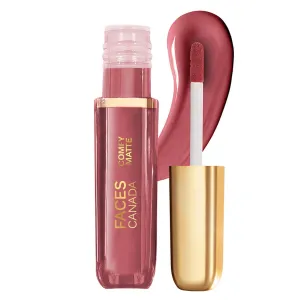 FACE'S.CANADA Comfy Matte Liquid Lipstick - Fixed It For You 11 (Brown), 3 ml | Comfortable 10HR Longstay | Intense Matte Color | Almond Oil & Vitamin E Infused | Super Smooth | No Dryness