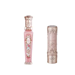Flower Knows Strawberry Rococo Cloud Lip Cream Matte Liquid Lipstick S04 Little Angel Matte Lipstick C04 Set