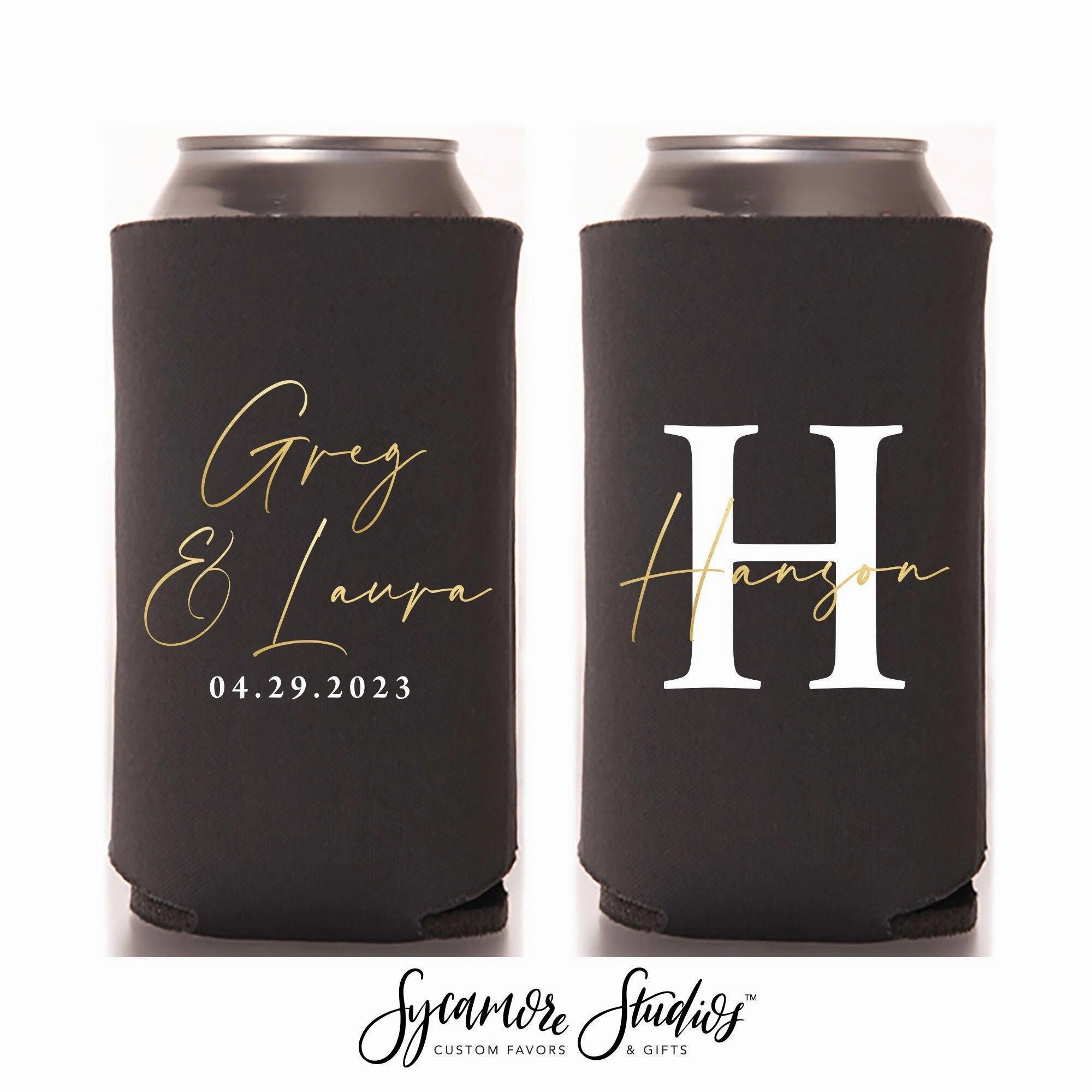 Full Color Slim Can Cooler #25FS - Modern