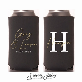 Full Color Slim Can Cooler #25FS - Modern
