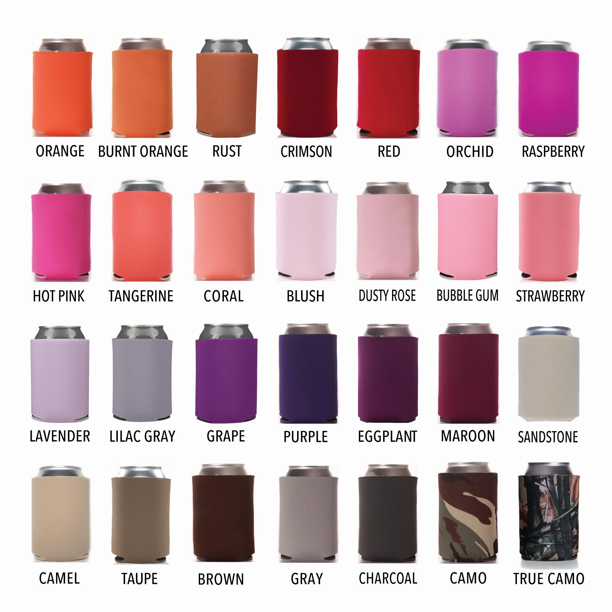Full Color Slim Can Cooler #25FS - Modern