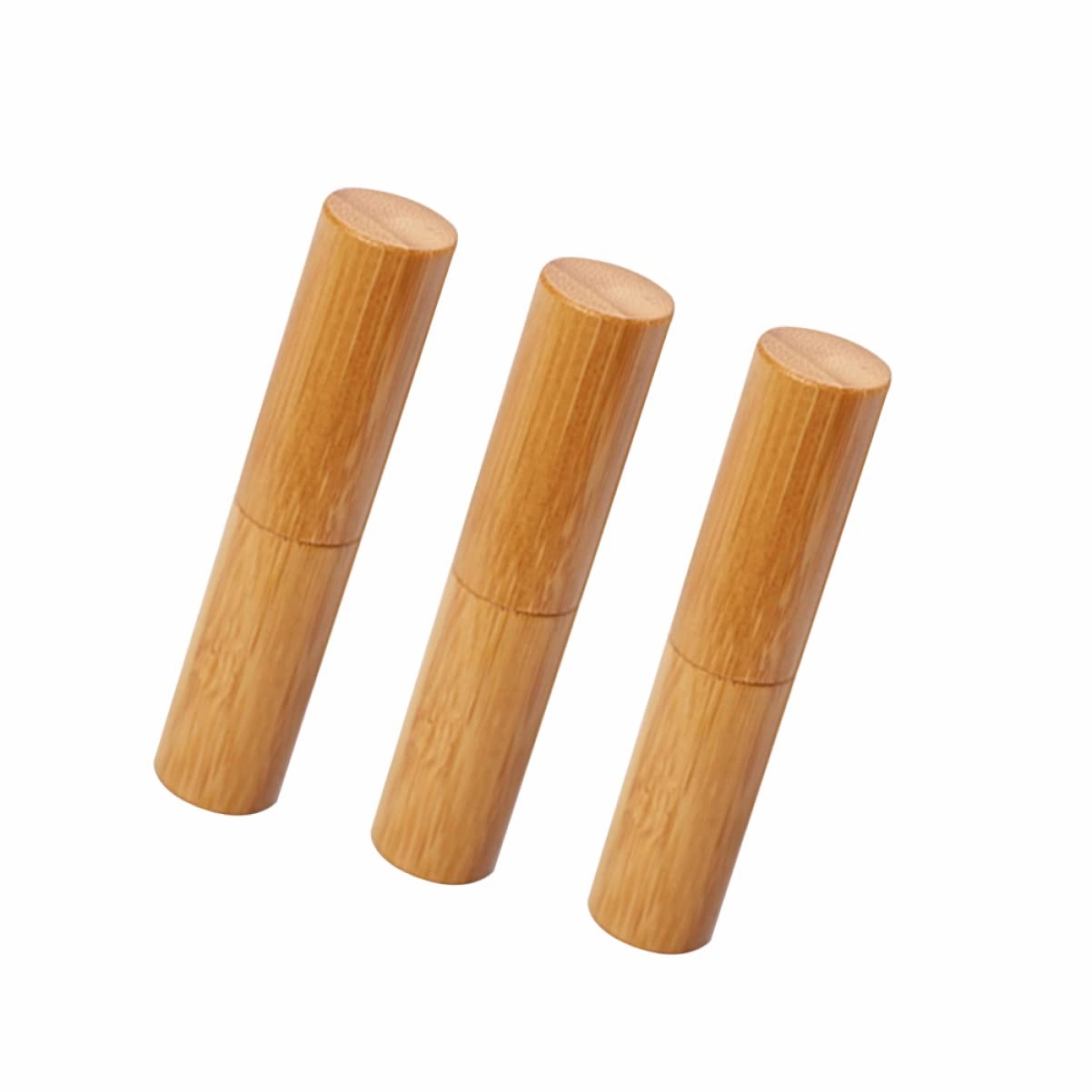 Garneck 6pcs Lipstick Tubes Creative Holders Caps for Women Stylish Lipstick Containers for Travel and Daily Use Silver