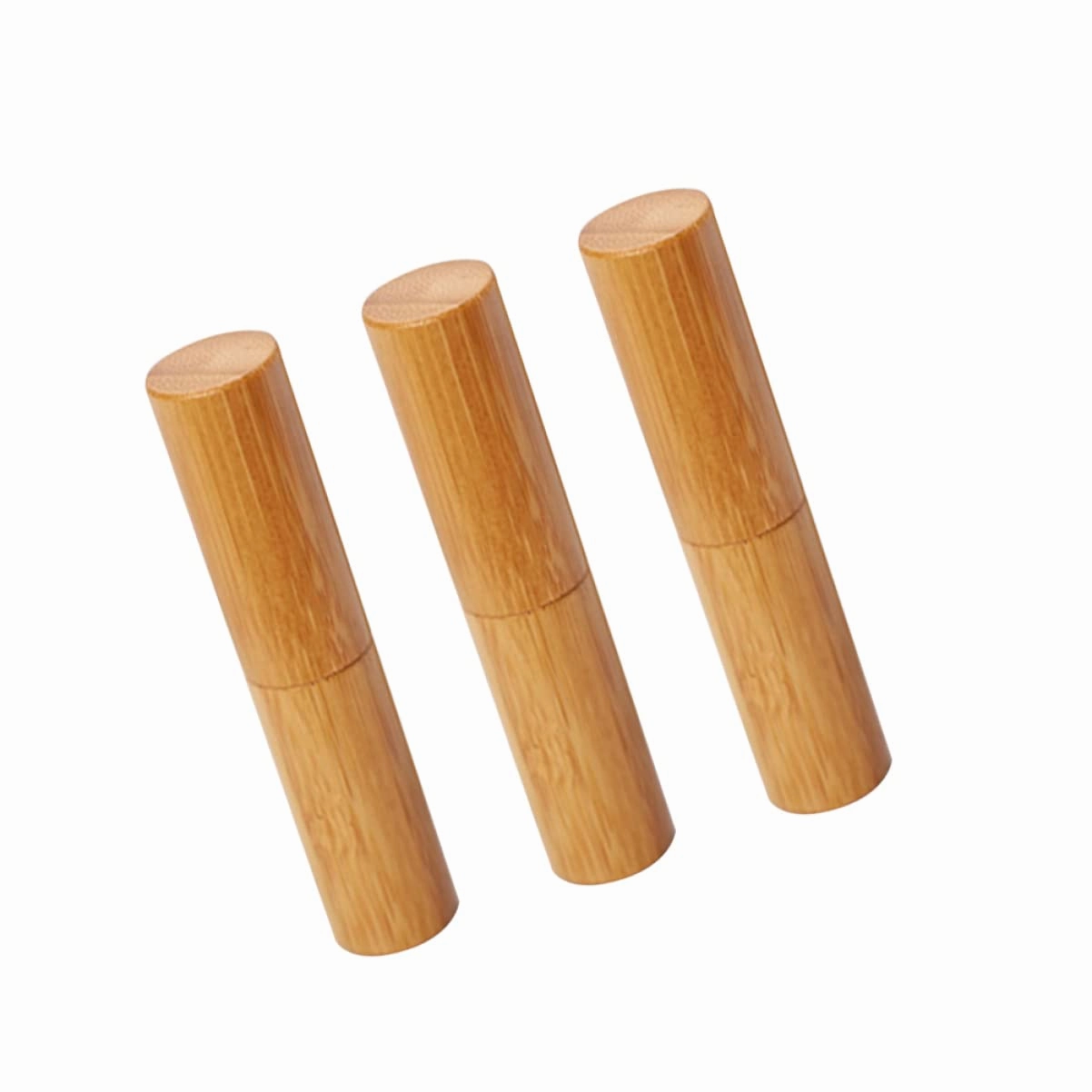 Garneck 6pcs Lipstick Tubes Creative Holders Caps for Women Stylish Lipstick Containers for Travel and Daily Use Silver