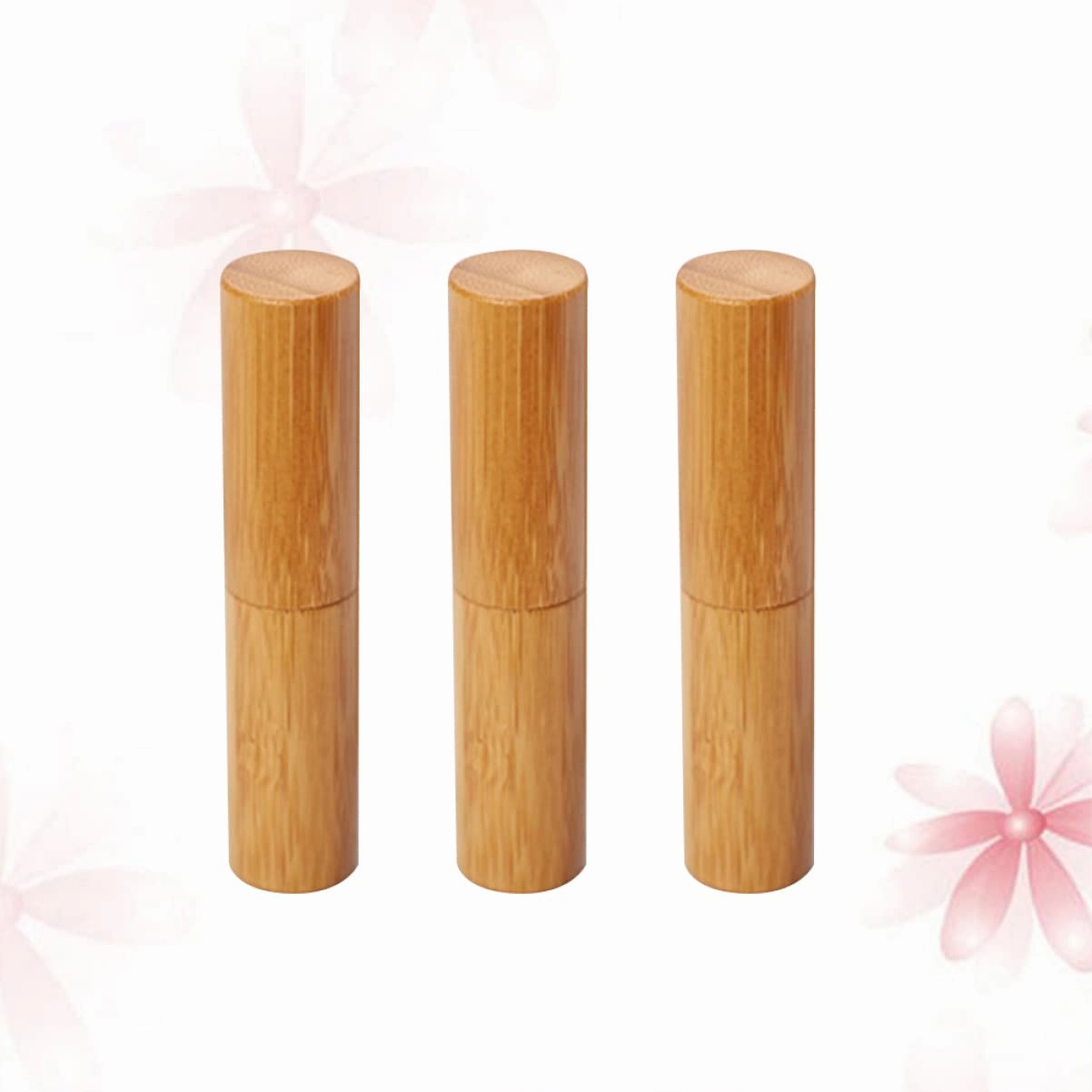Garneck 6pcs Lipstick Tubes Creative Holders Caps for Women Stylish Lipstick Containers for Travel and Daily Use Silver