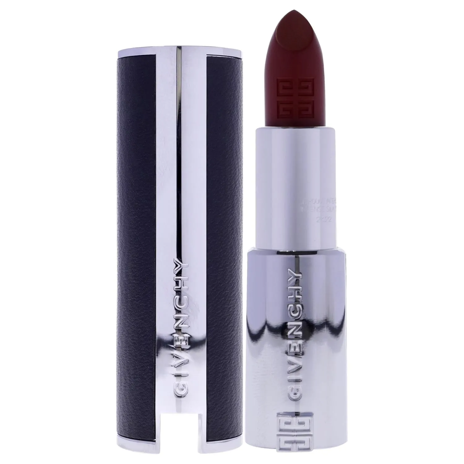 Givenchy Le Rouge Interdit Intense Silk Lipstick - N37 Rouge Graine for Women - 0.11 oz Lipstick