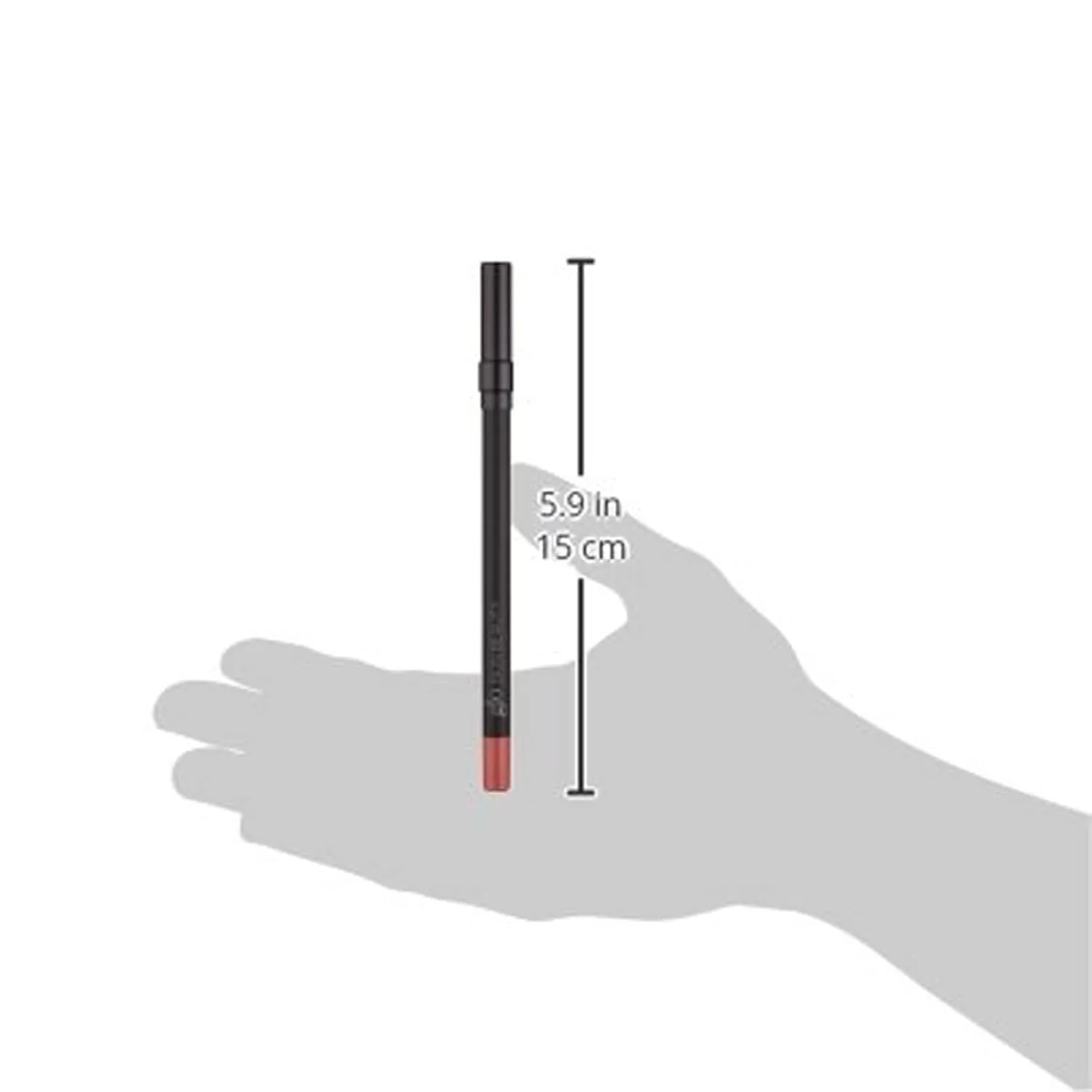 Glo Skin Beauty Precision Lip Liner Pencil | Defines Lips While Keeping Color In Place (Natural)