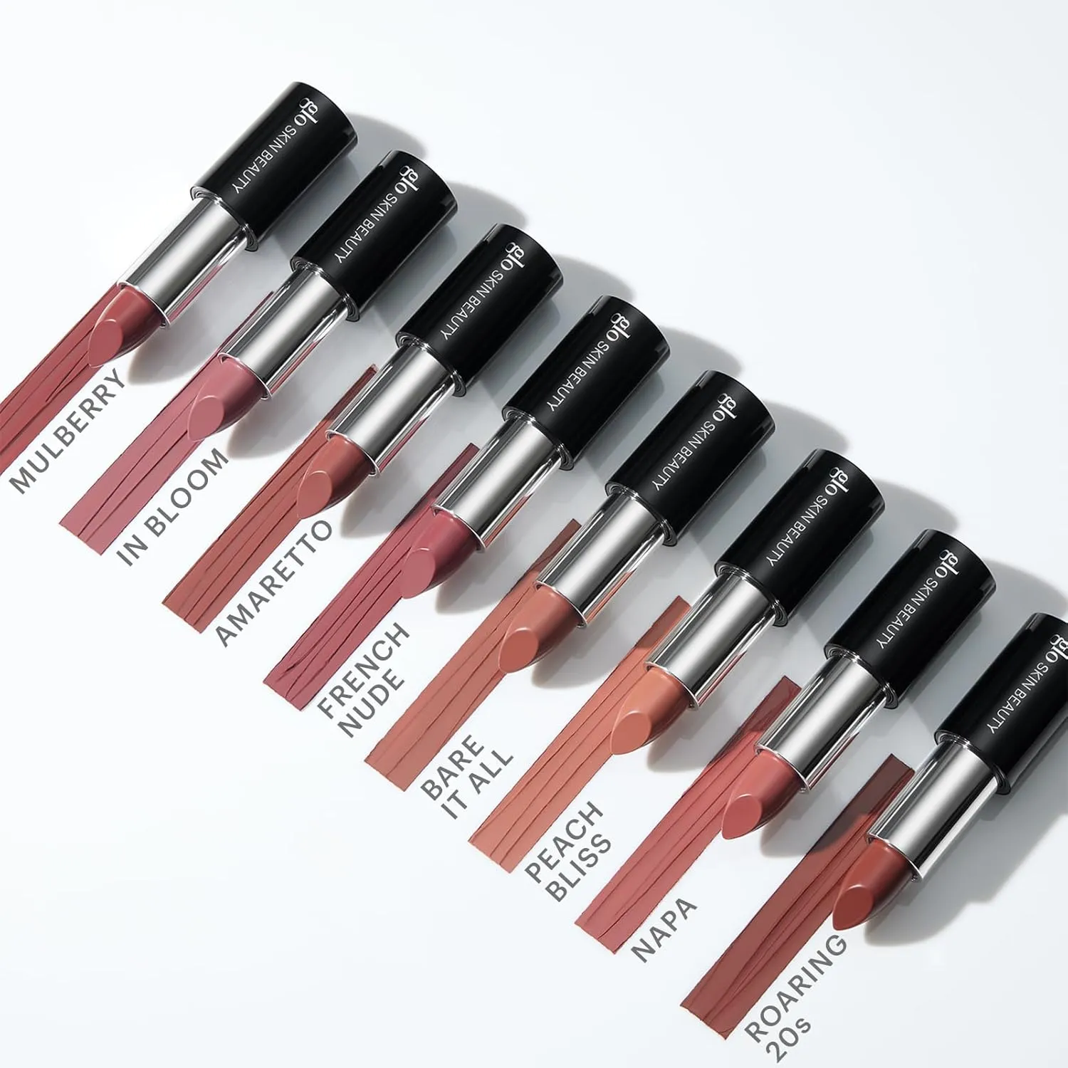 Glo Skin Beauty Satin Lipstick (Roaring 20s) | Nourishing Longwearing Lip Stick Packed with Skincare Benefits