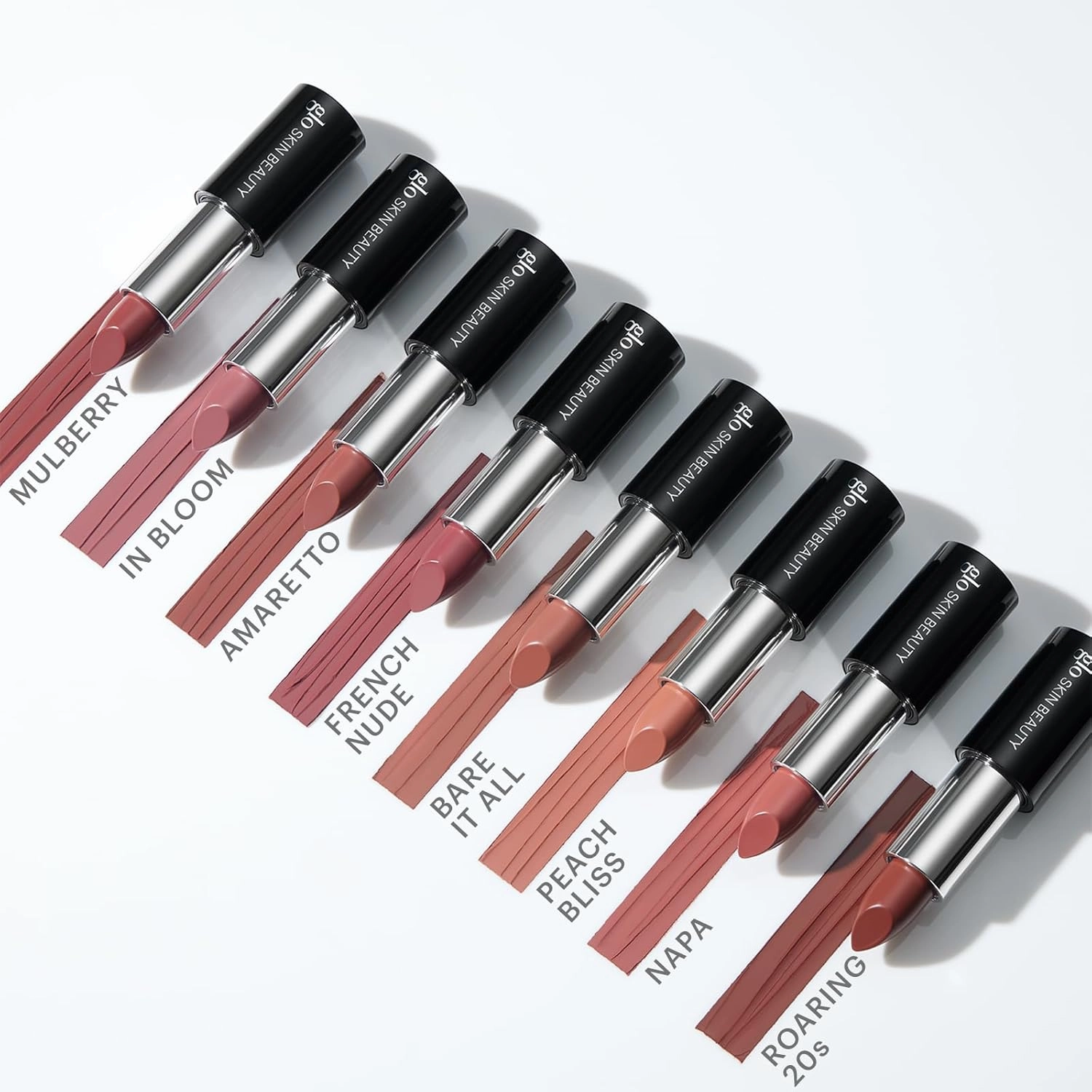 Glo Skin Beauty Satin Lipstick (In Bloom) | Nourishing Longwearing Lip Stick Packed with Skincare Benefits