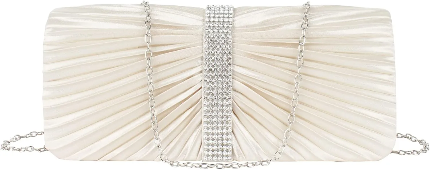 Goclothod Evening Clutch Handbag Women Fashion Crossbody Shoulder Bag Chain Purse