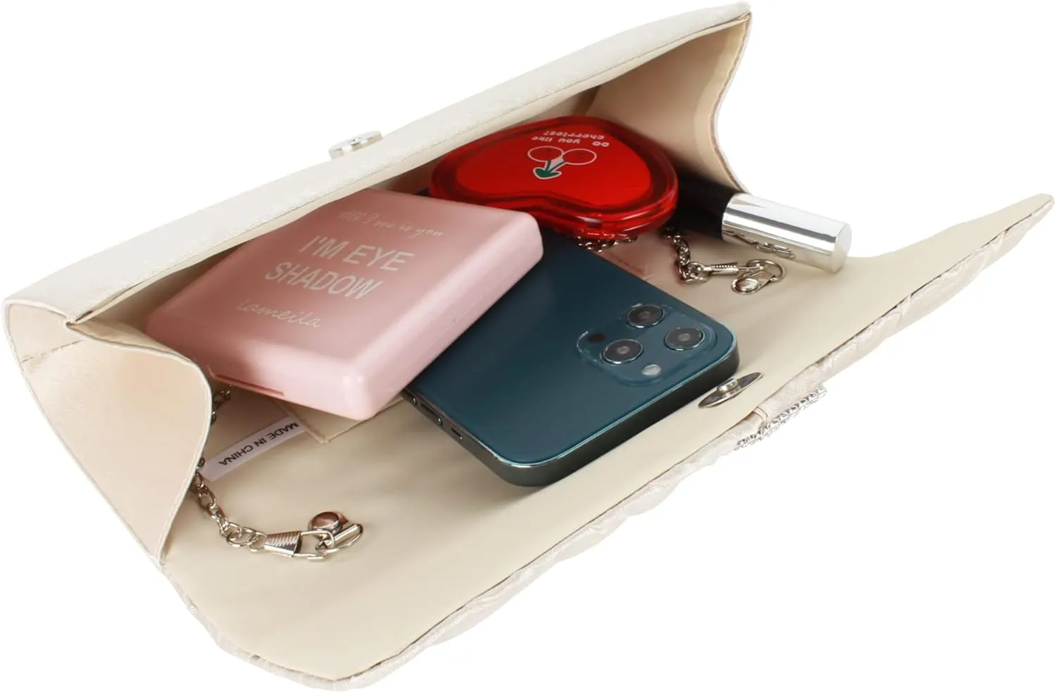 Goclothod Evening Clutch Handbag Women Fashion Crossbody Shoulder Bag Chain Purse
