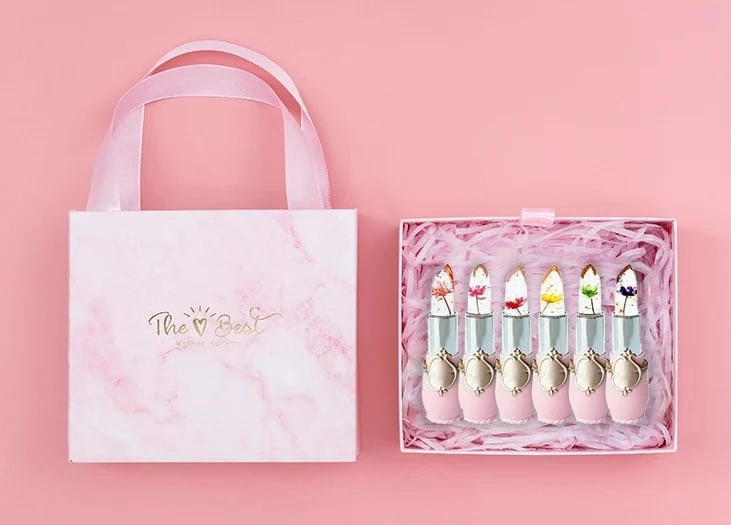 Hot Sale🎁Crystal Jelly Flower Color Changing Lipstick✨