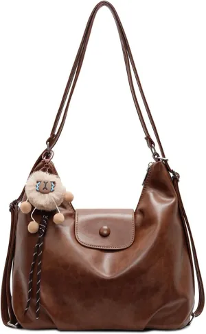 KARRESLY Hobo Handbag Purse for Women Trendy Shoulder Bags PU Leather Crossbody Purses