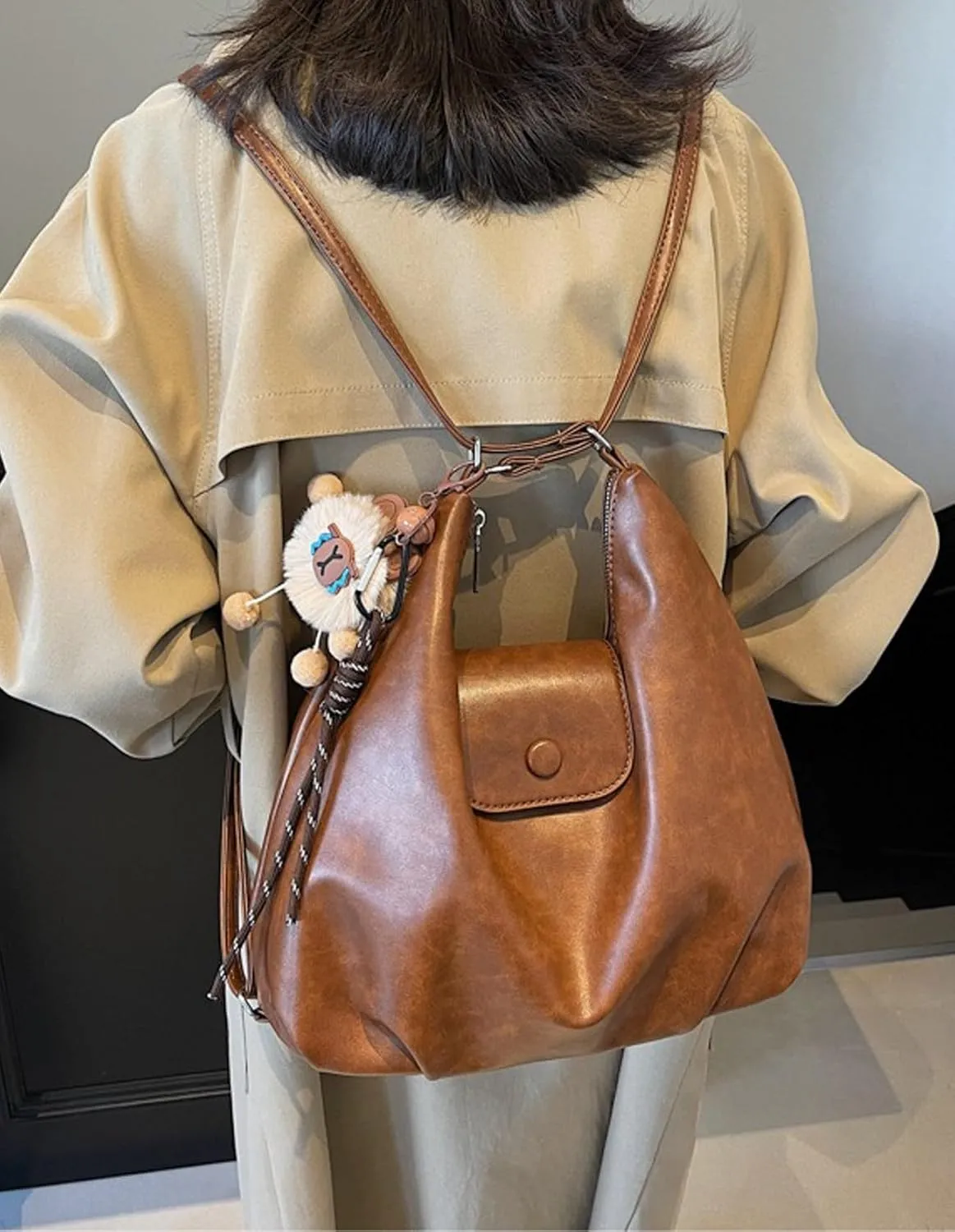 KARRESLY Hobo Handbag Purse for Women Trendy Shoulder Bags PU Leather Crossbody Purses