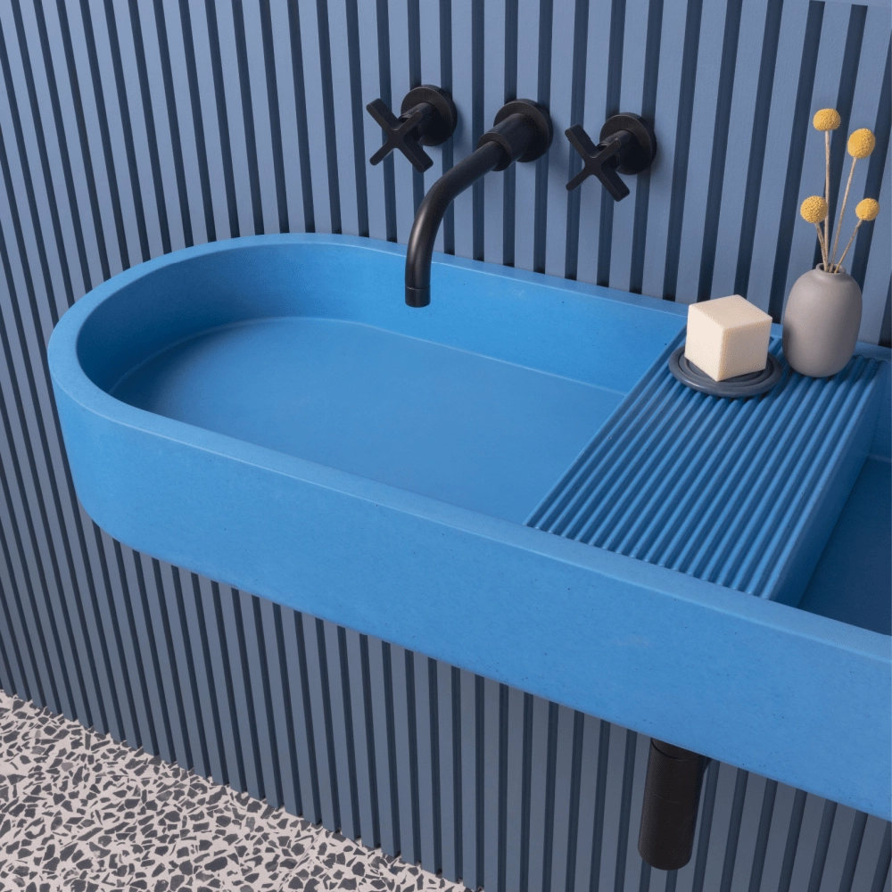 Kast Aura Double Concrete Basin